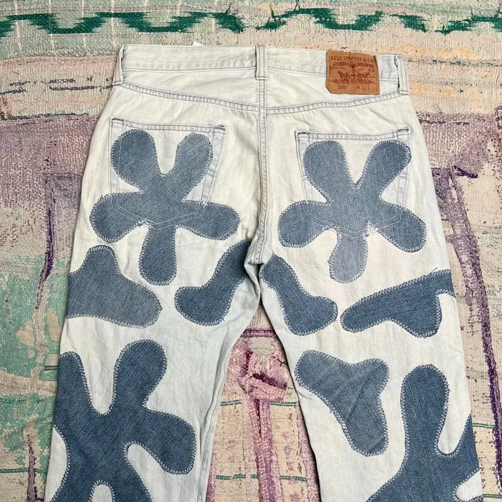 Levis custom upcycled